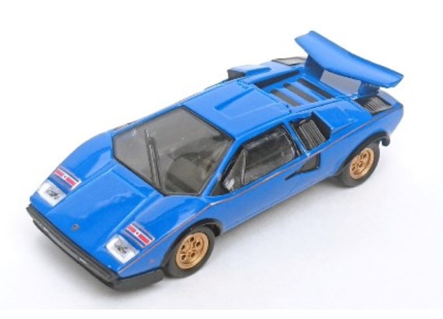 KS06930B2 KYOSHO 1:64 Lamborghini Countach LP500S Blue model cars