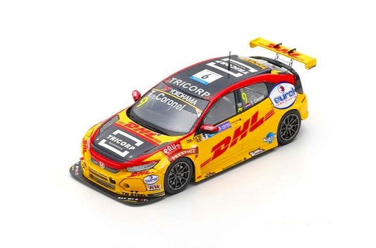 SA181 SPARK 1:43 Honda Civic Type R TCR No.9 WTCR Macau Guia Race 2018 model car