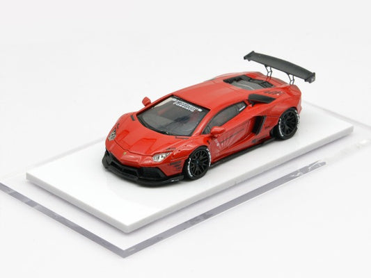 LB700-011 LB PERFORMANCE 1:64 LIBERTY WALK LB-WORKS Aventador LP700 Red