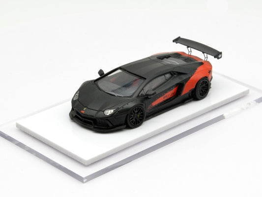 LB700-025 LB PERFORMANCE 1:64 LIBERTY WALK LB Works Aventador LP700 Black/Red