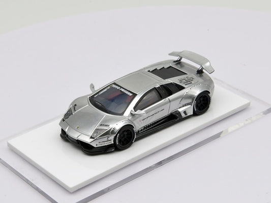 LB670-012 LB PERFORMANCE 1:64 LIBERTY WALK LB-WORKS Murcielago LP670 Meta Silver