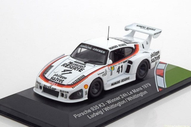 CMR43005 CMR 1:43 Porsche 935 K3 Winner 24h Le Mans 1979 Ludwig/Whittington