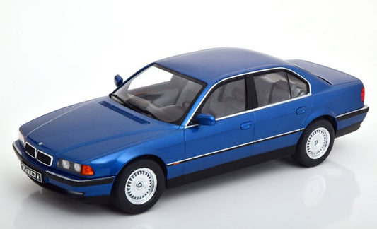 KKDC180362 KK scale 1:18 BMW 740i E38 1.series 1994 Blue Metallic