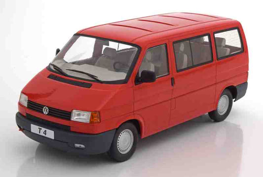 KKDC180261 KK scale 1:18 VW VolksWagen Bus T4 Caravelle 1992 Red