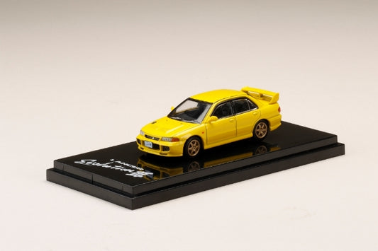 HJ641010CY Hobby JAPAN 1:64 Mitsubishi Lancer GSR Evolution III CE9A custom ver. Dandelion Yellow