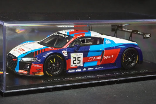 1:43 SPARK SB204 Audi R8 LMS Sainteloc Racing SPA 24h 2018 #25 model car