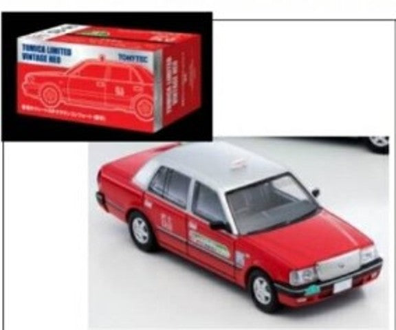 313397 TOMYTEC Tomica Limited Vintage NEO Toyota Crown Comfort HK TAXI CITY Red Hong Kong Limited