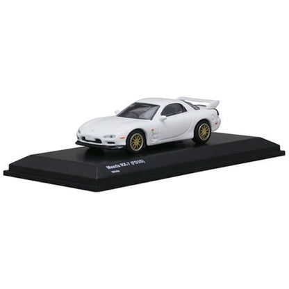 KS07033R7W KYOSHO 1:64 Mazda RX-7 FD3S White model car