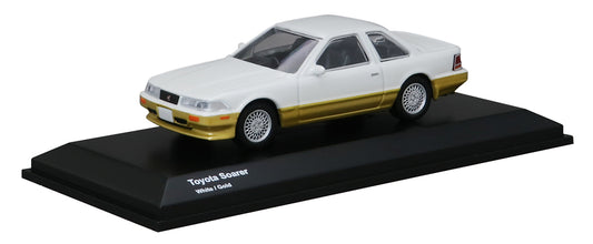 KS06506WG KYOSHO 1:64 Toyota Soarer White/Gold model car