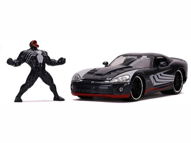 26071 JadaToys 1:24 Dodge 2008 Dodge Viper SRT w/Venom Marvel BK