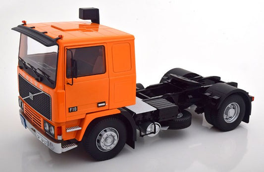 RK180035 ROAD KINGS 1:18 Volvo F10 1977 Orange/Black with Decal Set