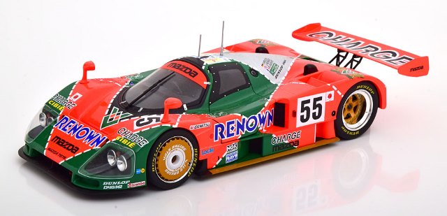 CMR175 CMR 1:18 Mazda 787B 1991 #55 Winner 24h Le Mans Weidler/Herbert/Gachot