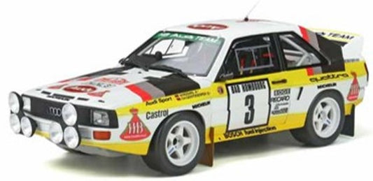 OTM820 OttO mobile 1:18 Audi Quattro Rally Gr.B Monte Carlo 1985 #3