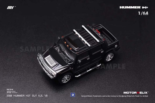 MH6403BMB MOTORHELIX 1:64 Hummer H2 SUT Metallic Black