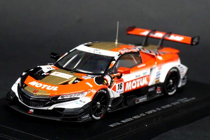 1:43 EBBRO 45627 MOTUL MUGEN NSX-GT Super GT GT500 2018