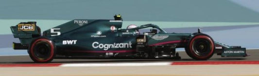 S7672 SPARK 1:43 Aston Martin AMR21 #5 Cognizant F1 Bahrain 2021 S.Vettel