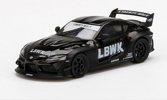 MGT00236-L TSM MINI-GT 1:64 LB WORKS Toyota GR Supra Black LHD China Limited