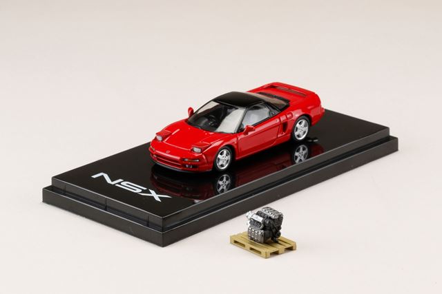 HJ642006R Hobby Japan 1:64 Honda NSX NA1 1990 Formula Red engine display model