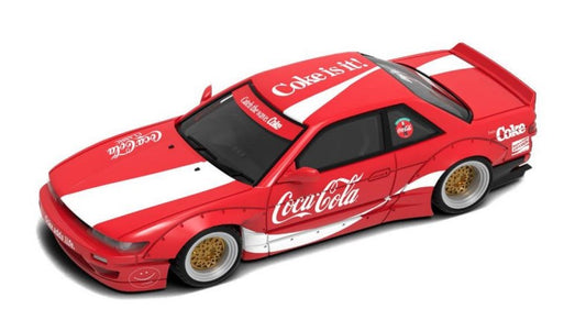 COKE037 INNO MODELS 1:64 Nissan Silvia S13 ROCKET BUNNY V2 Coca-Cola Hong Kong Limited