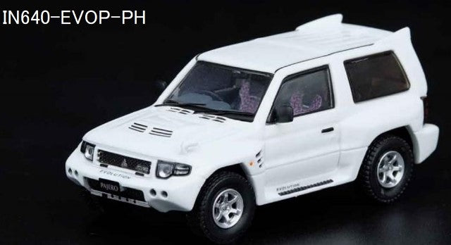 IN64-EVOP-PH INNO MODELS 1:64 Mitsubishi Pajero Evolution White