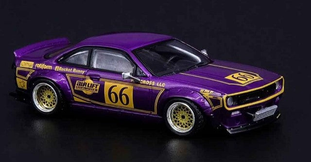 IN64-S14B-MP INNO MODELS 1:64 Nissan Silvia S14 ROCKET BUNNY BOSS AERO M Purple