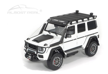 AL860305 Almost Real 1:18 Mercedes Benz Brabus 550 Adventure G-Class 2017 White