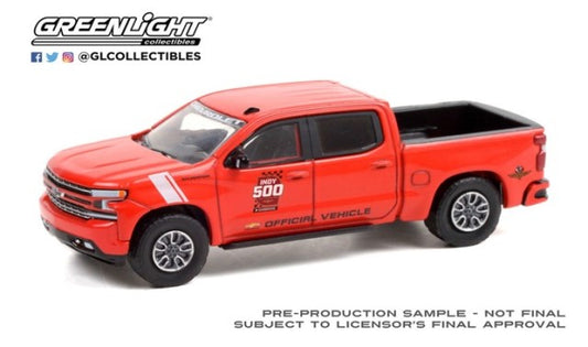 30259 GreenLight 1:64 Chevrolet 2020 Silverado-104th Running of the Indianapolis 500 Official Truck