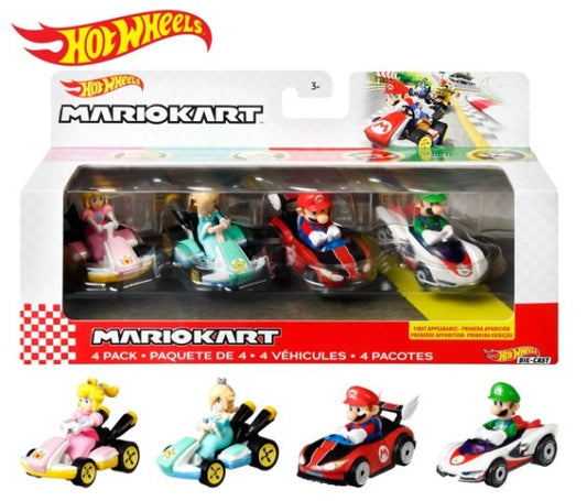 GWB36-986C Hot Wheels Mario Kart 4 Pack model car