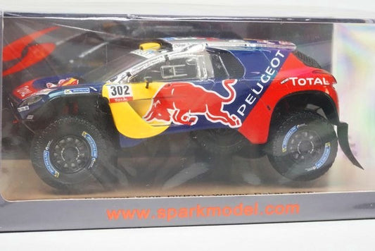 1:43 SPARK S4876 Peugeot 2008 DKR16-Winner Dakar 2016 #302