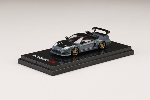 HJ641015DG Hobby JAPAN 1:64 Honda NSX-R GT NA2 GT-Wing Custom Version Gray Pearl