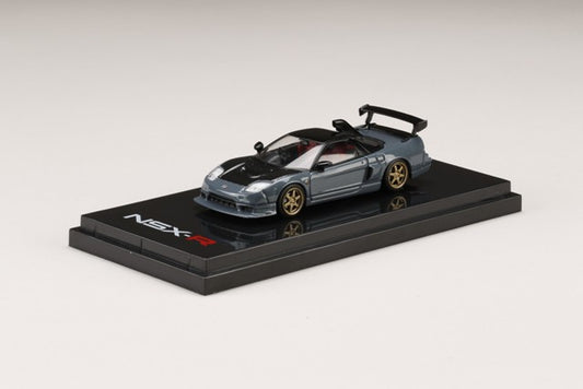 HJ641015DG Hobby JAPAN 1:64 Honda NSX-R GT NA2 GT-Wing Custom Version Gray Pearl