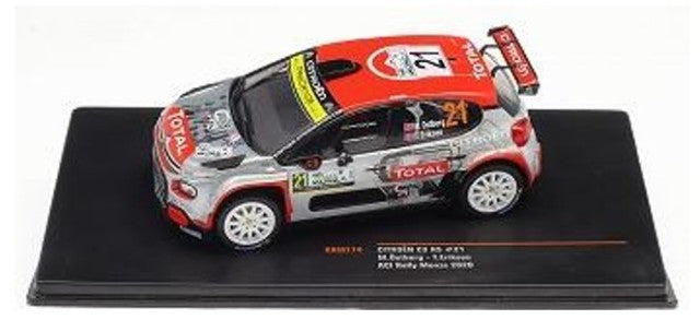 RAM774 IXO 1:43 Citroen C3 R5 2020 ACI Rally Monza #21 M.Ostberg / T.Eriksen