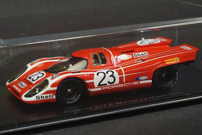 1:43 SPARK 43LM70 Porsche 917 K Le Mans Winner 1970 #23 model car