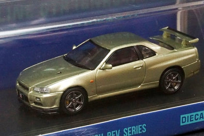 Stance Hunters 1:64 Nissan Skyline GTR R34 V-SPEC-II Millennium Jade