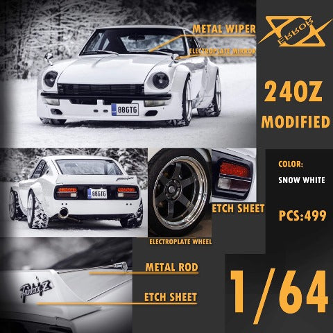 404 Error 1:64 Nissan Fairlady 240Z Snow White