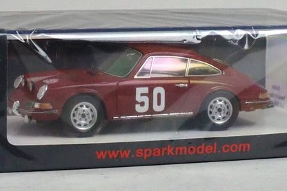 1:43 SPARK S6604 Porsche 911 Monte Carlo Rally 1966 #50