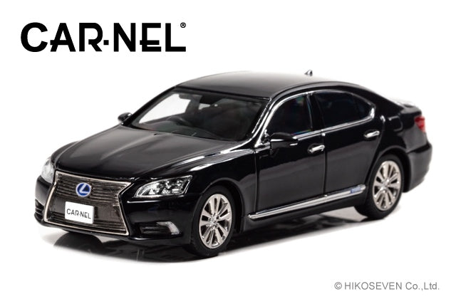 CN431402 CAR-NEL 1:43 Lexus LS600h Version L UVF45 2014 Black model car