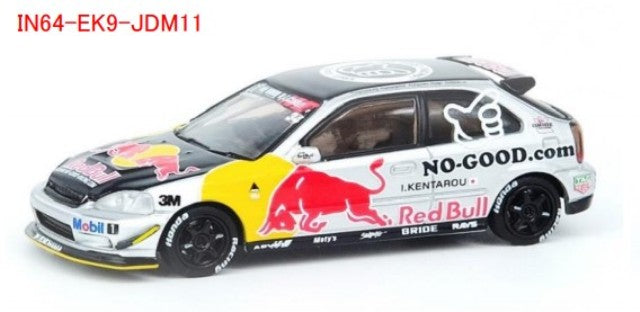 IN64-EK9-JDM11 INNO MODELS 1:64 Honda Civic TYPE-R EK9 NO GOOD RACING OSAKA 2020