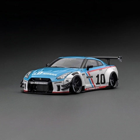 IG2344 ignition model 1:18 LBWK LB-WORKS R35 type2 BRE White/Blue Right handle LB original package