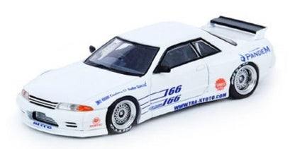 IN64-R32P-WHI INNO MODELS 1:64 Skyline GT-R R32 PANEM Rocket Bunny White