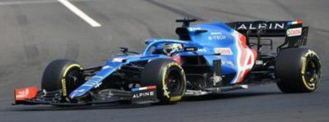 S7685 SPARK 1:43 Alpine A521 #14 Alpine F1 Hungarian GP 2021 Fernando Alonso