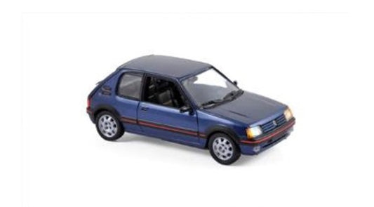 471729 NOREV 1:87 Peugeot 205 GTI 1990 Miami Blue