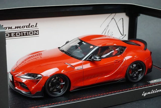 1:18 ignition model IG2208 Toyota Supra RZ A90 Orido-Street Ver.Red model cars