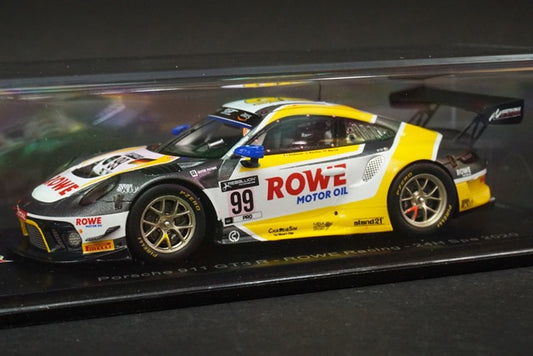 1:43 SPARK SB392 Porsche 911 GT3 R #99 ROWE Racing 24h SPA 2020 model car