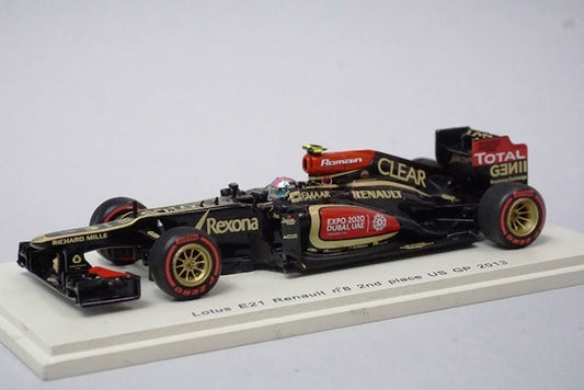 1:43 SPARK S3072 Lotus Renault E21 US GP 2013 R.Grosjean