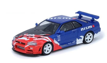 IN64-R34RT-TAS INNO MODELS 1:64 Nissan Skyline GT-R (R34) NISMO R-TUNE Concept Tokyo Auto Salon 2000