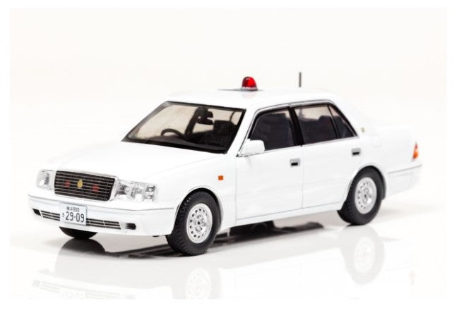 H7430003 RAI'S 1:43 Toyota Crown JZS155Z 2000 Kanagawa Police car White