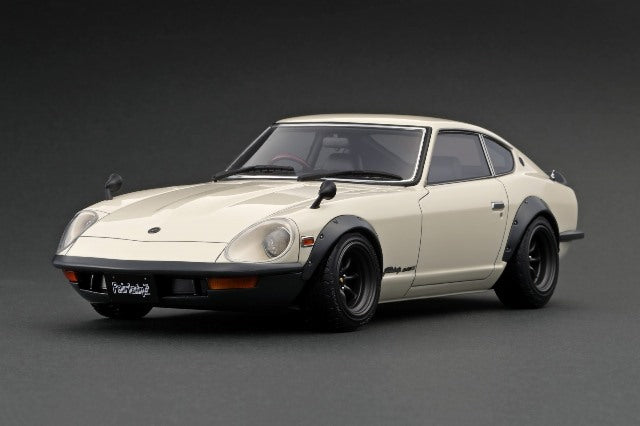 IG2456 ignition model 1:18 Nissan Fairlady 240ZG HS30 White