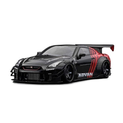 MC-IG2556 ignition model 1:43 LB-WORKS GT-R R35 type 2 Black / Red ADVAN original package LBWK LIMITED