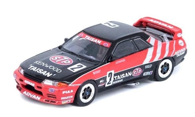 IN64-R32-TS92 INNO MODELS 1:64 Nissan Skyline GT-R R32 #2 TAISAN JTC 1992